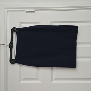 Elegant Navy Blue Women's Skirt
